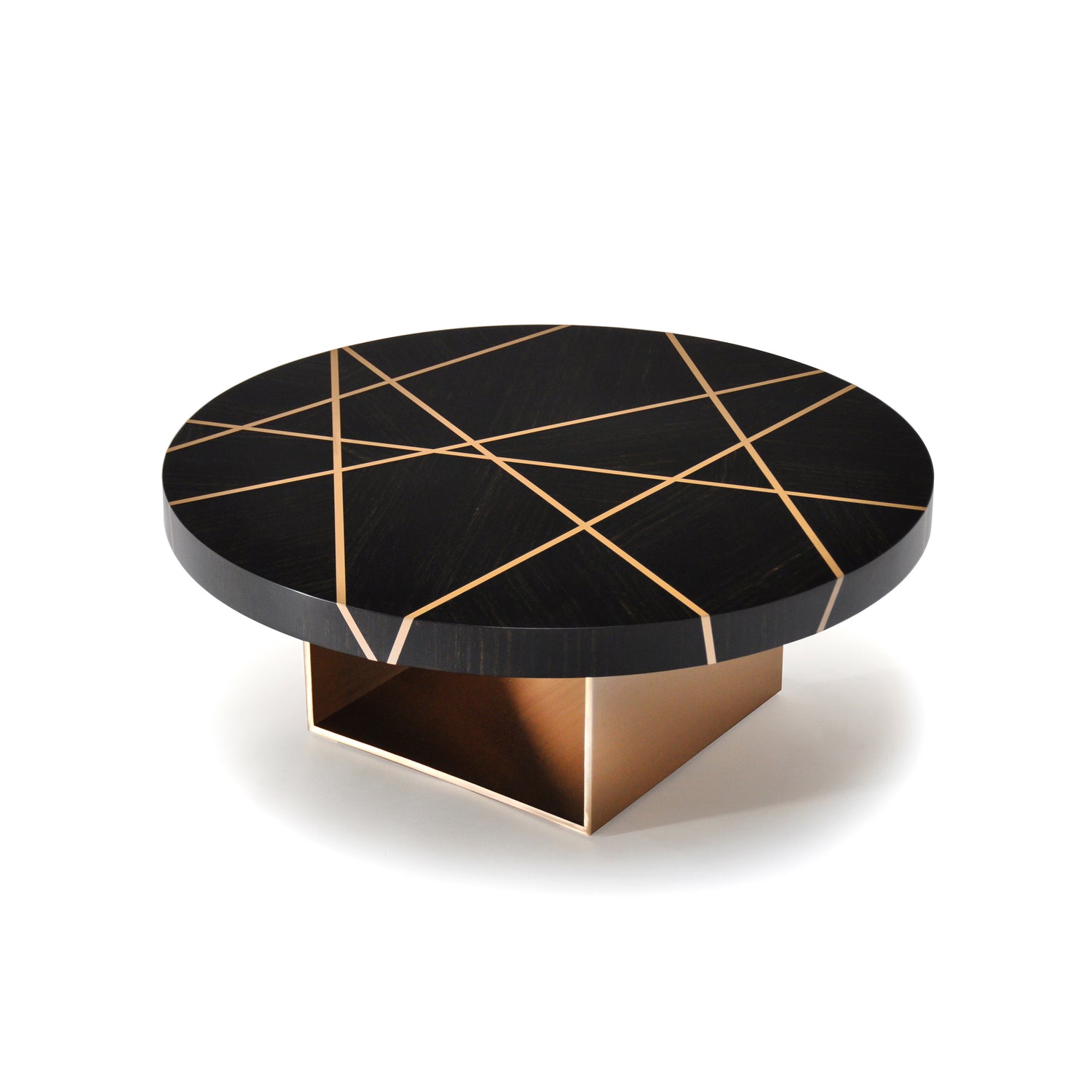 Ray Cocktail Table in Gabon Ebony