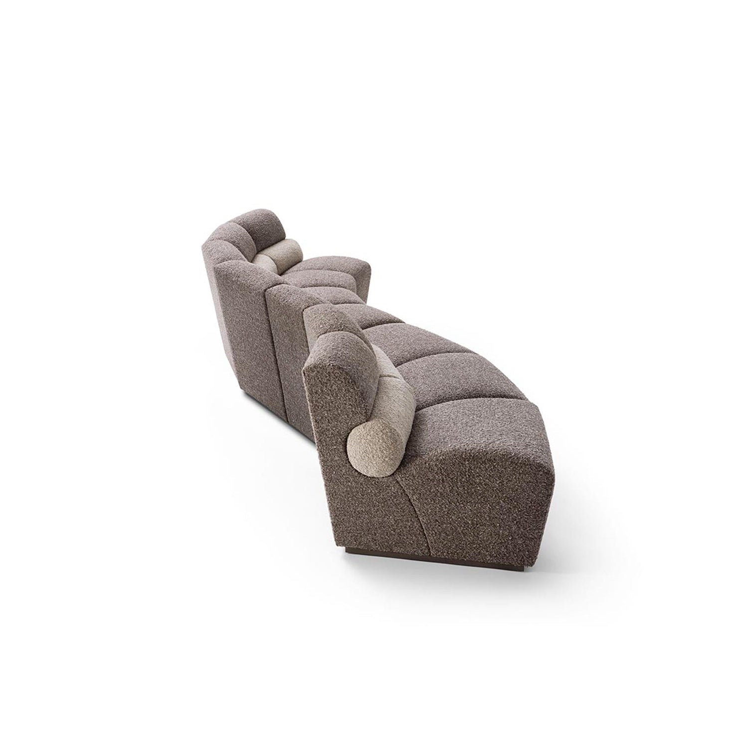 The Davids Modular Sofa - Snake Configuration (7 Piece)