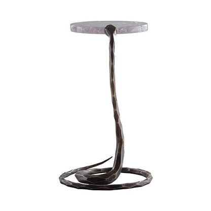 Serpent Side Table (Clear Amethyst ICR)