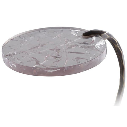 Serpent Side Table (Clear Amethyst ICR)