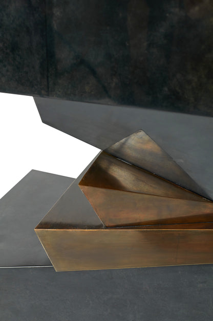 Plateau Console (Charcoal &amp; Bronze)