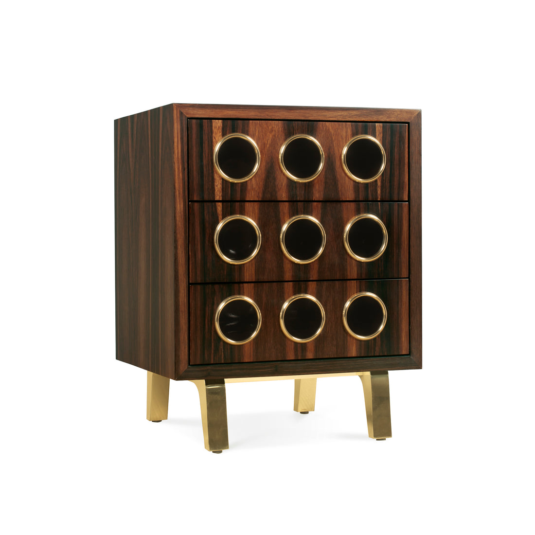 Marseilles Ebony Side Table