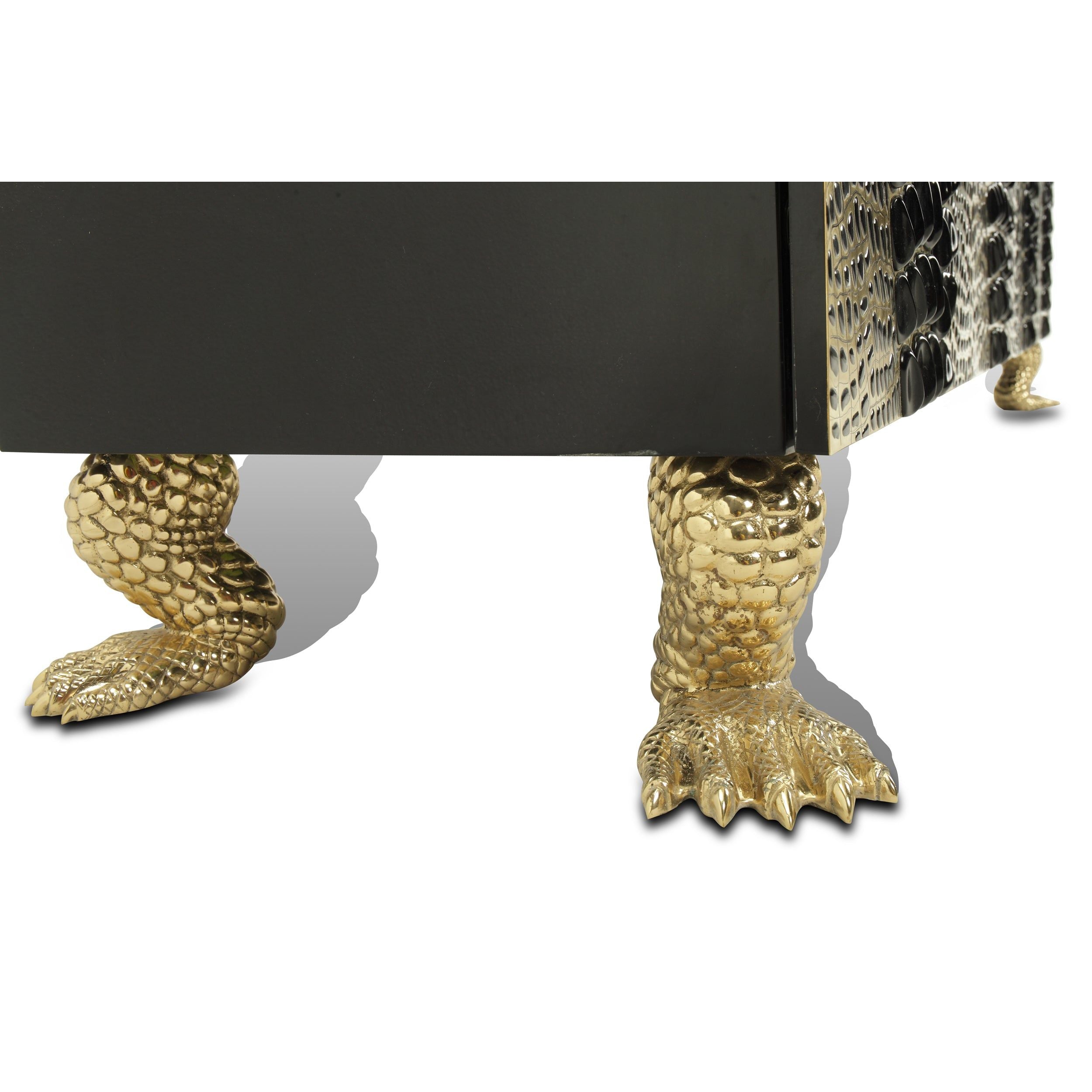 Crocodile Horn Back Credenza