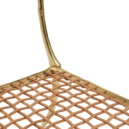 Brass Klismos Chair (Original)