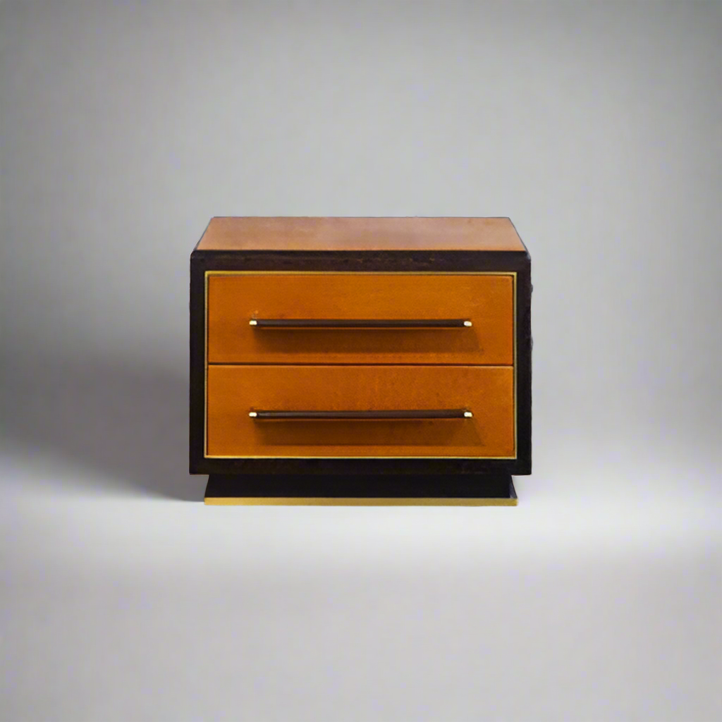 Abuelo Pedestal Bedside Table