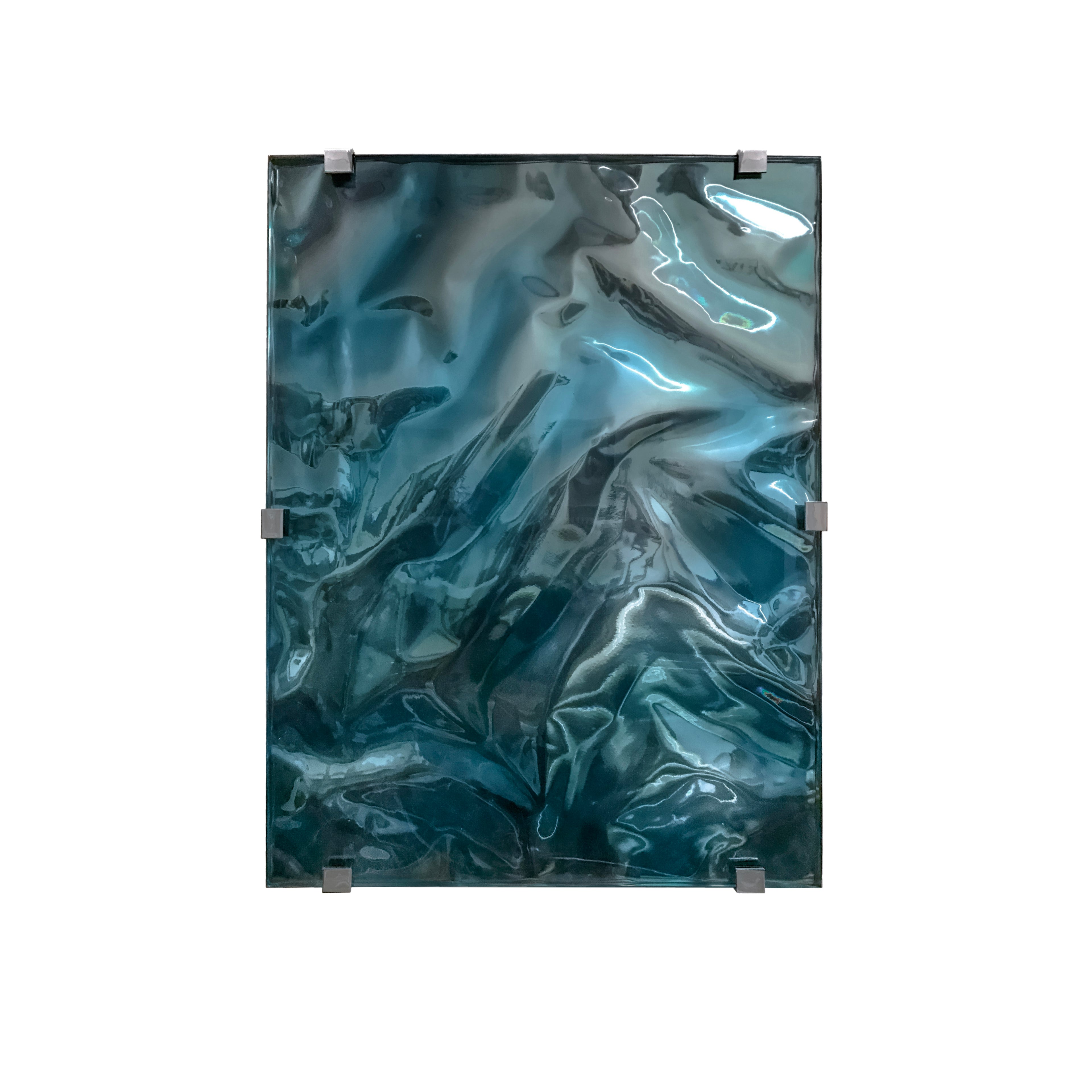 Aqua Art Mirror (Cerulean)