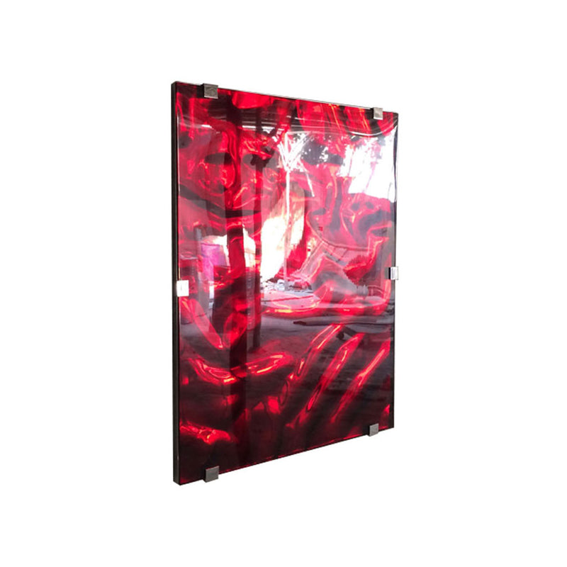 Aqua Art Mirror (Lava Red)
