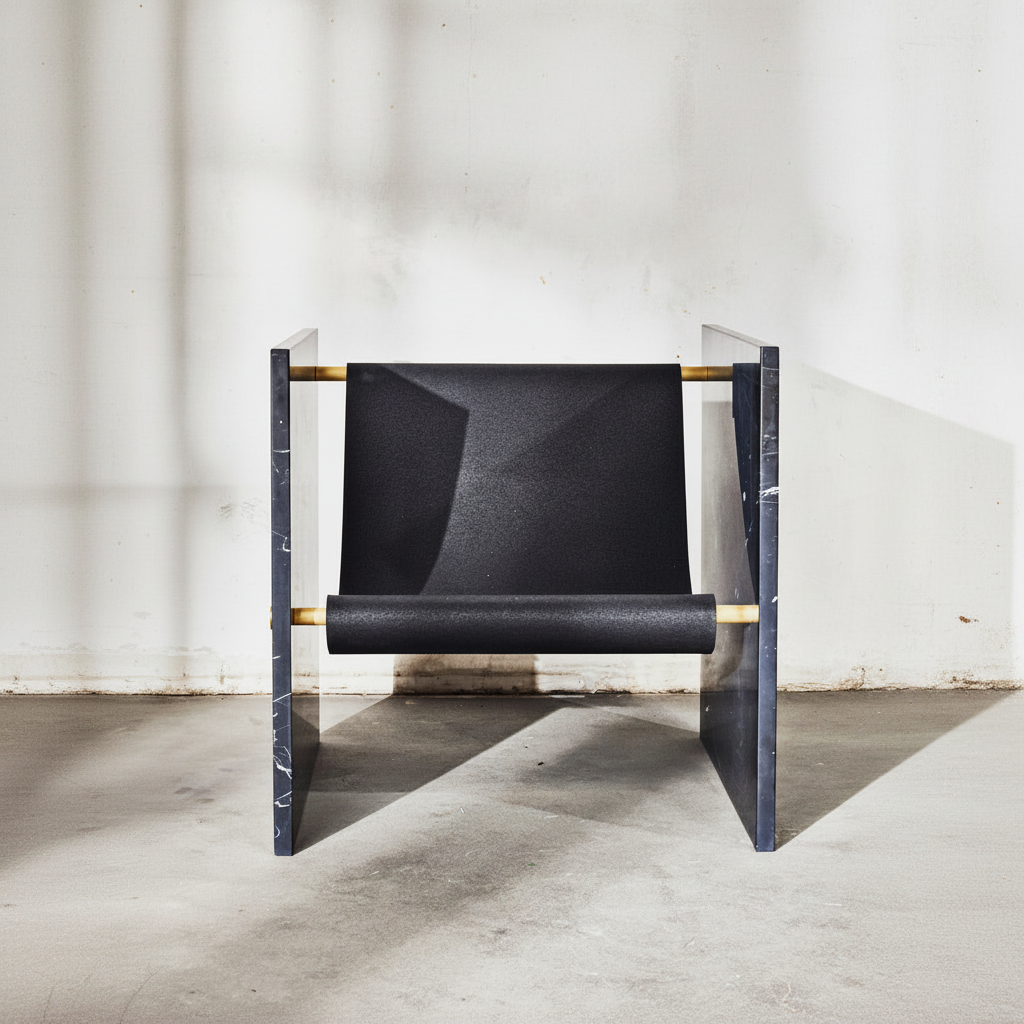Adri Chair Nero Marquina