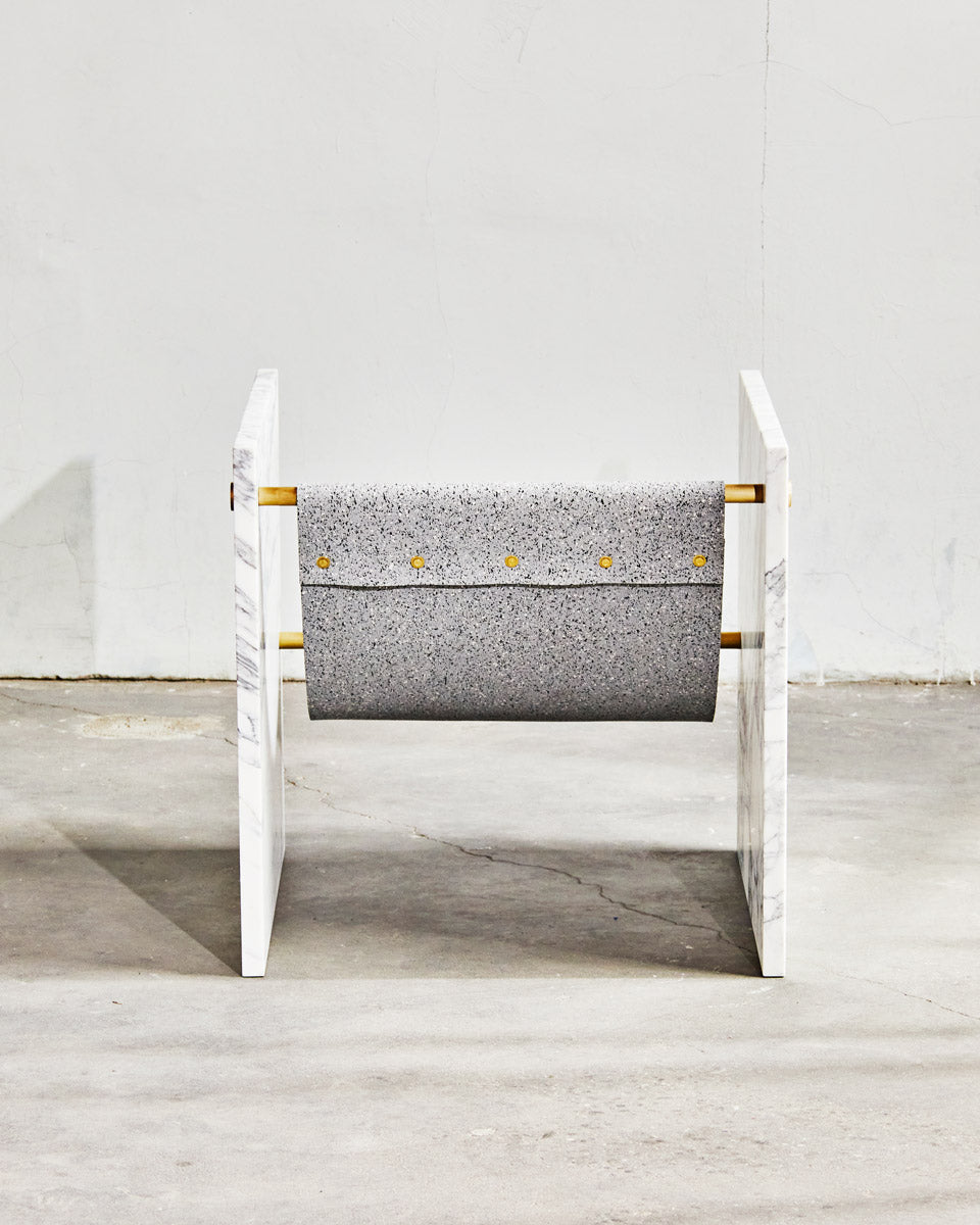 Adri Chair Statuary Marble
