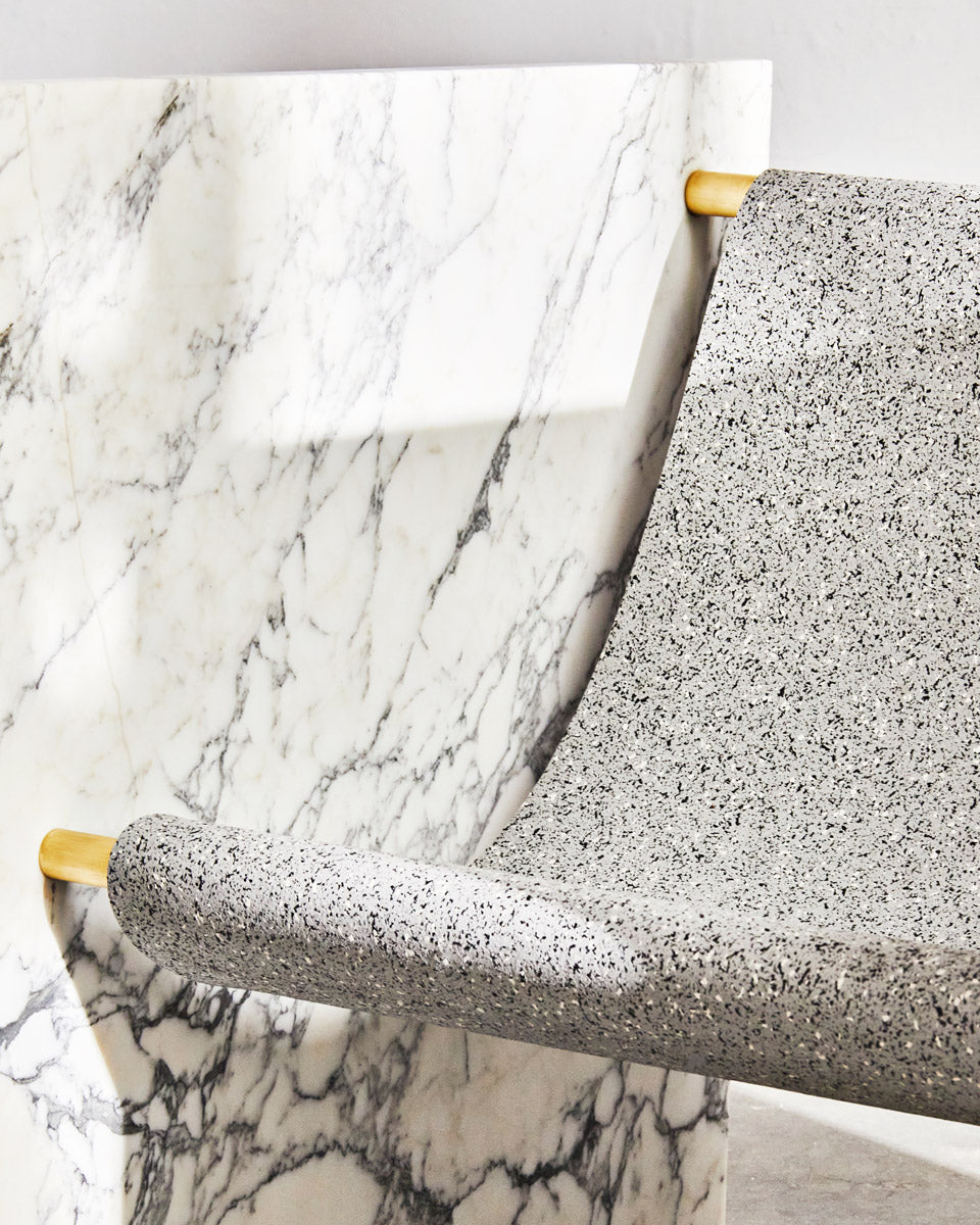 Adri Chair Statuary Marble