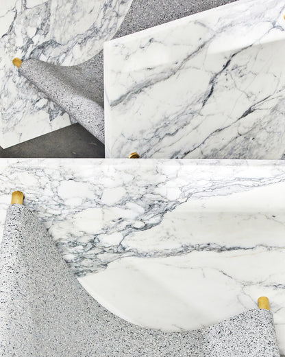 Adri Chair Statuary Marble