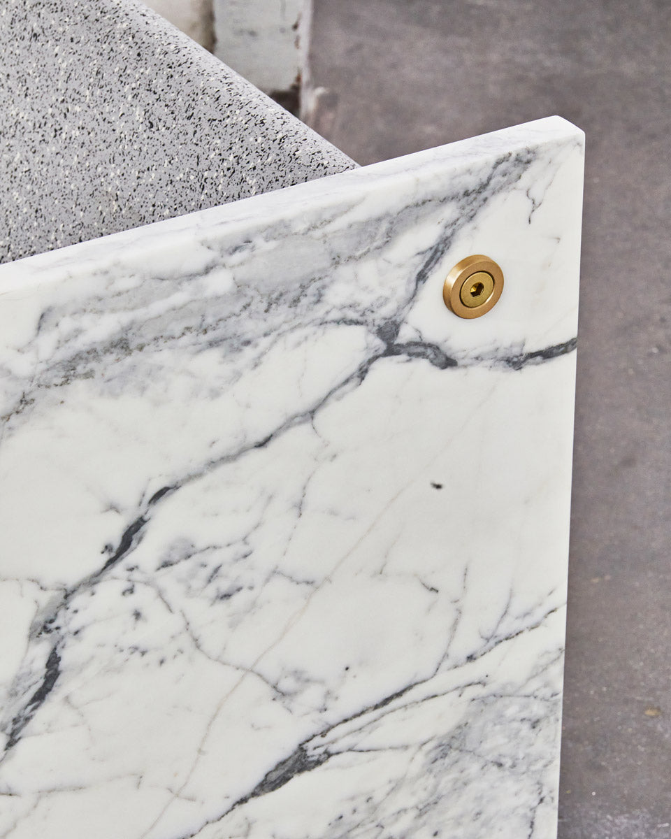 Adri Chair Statuary Marble