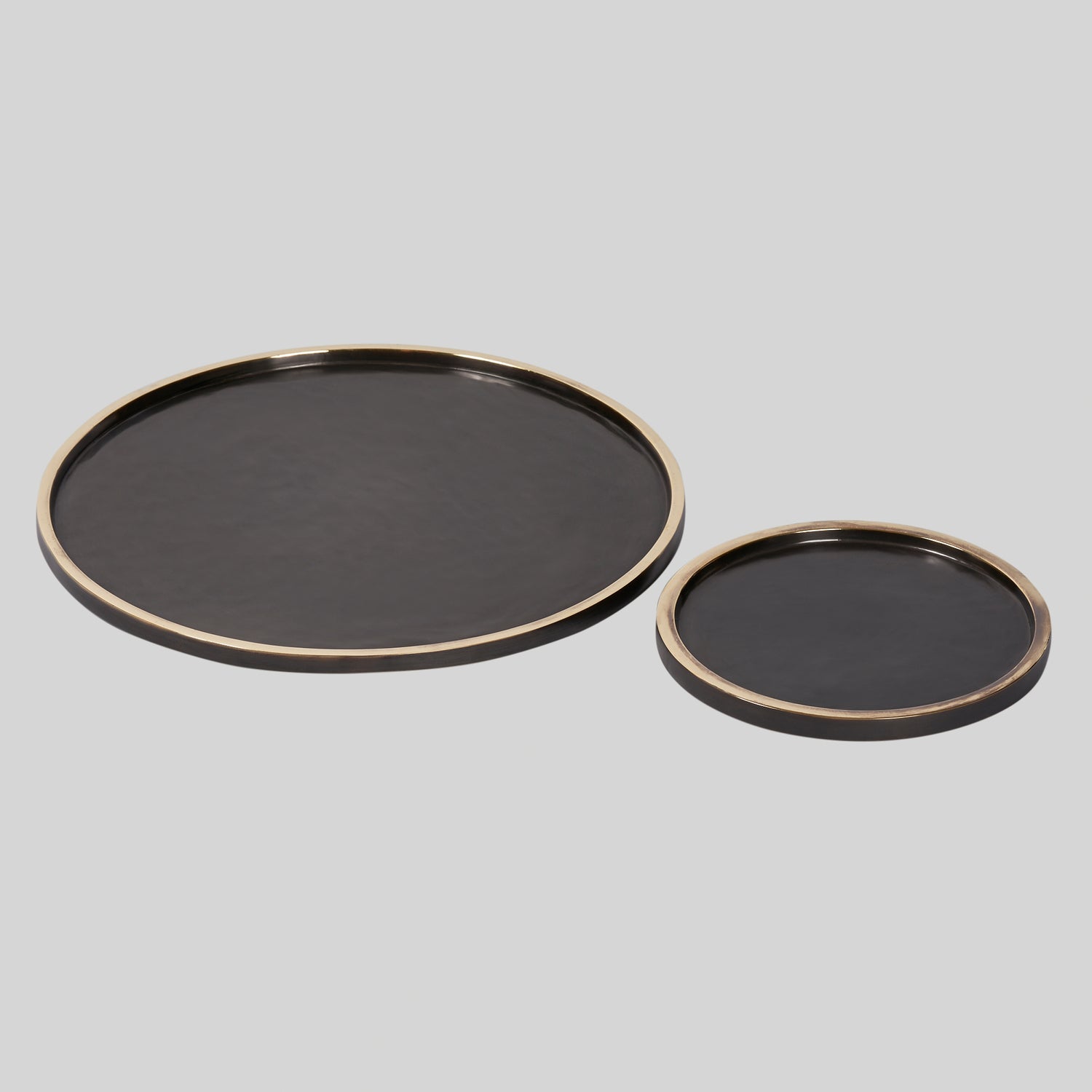 Cast Bronze Trays Round