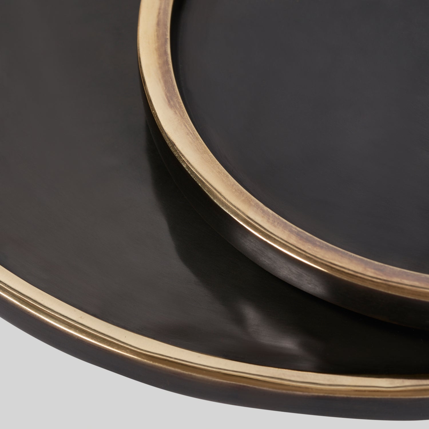 Cast Bronze Trays Round