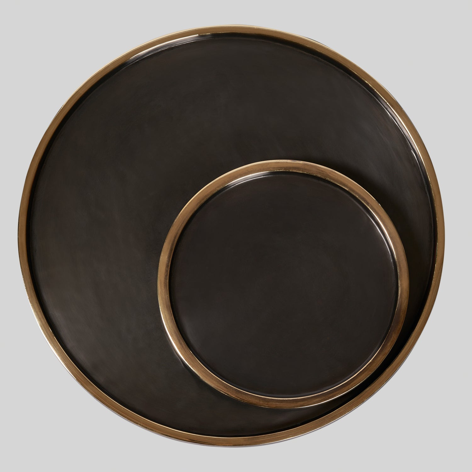 Cast Bronze Trays Round