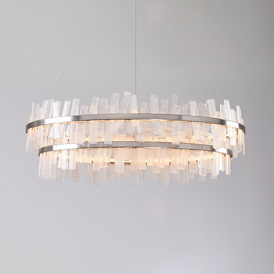 Aquitaine Chandelier-Double Tier Ellipse