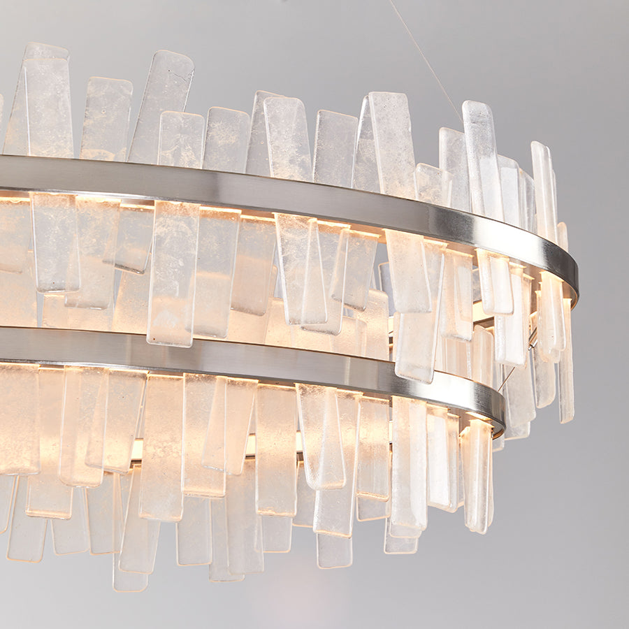 Aquitaine Chandelier-Double Tier Ellipse