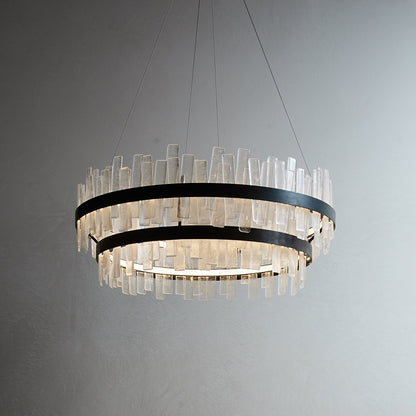 Aquitaine Chandelier-Double Tier