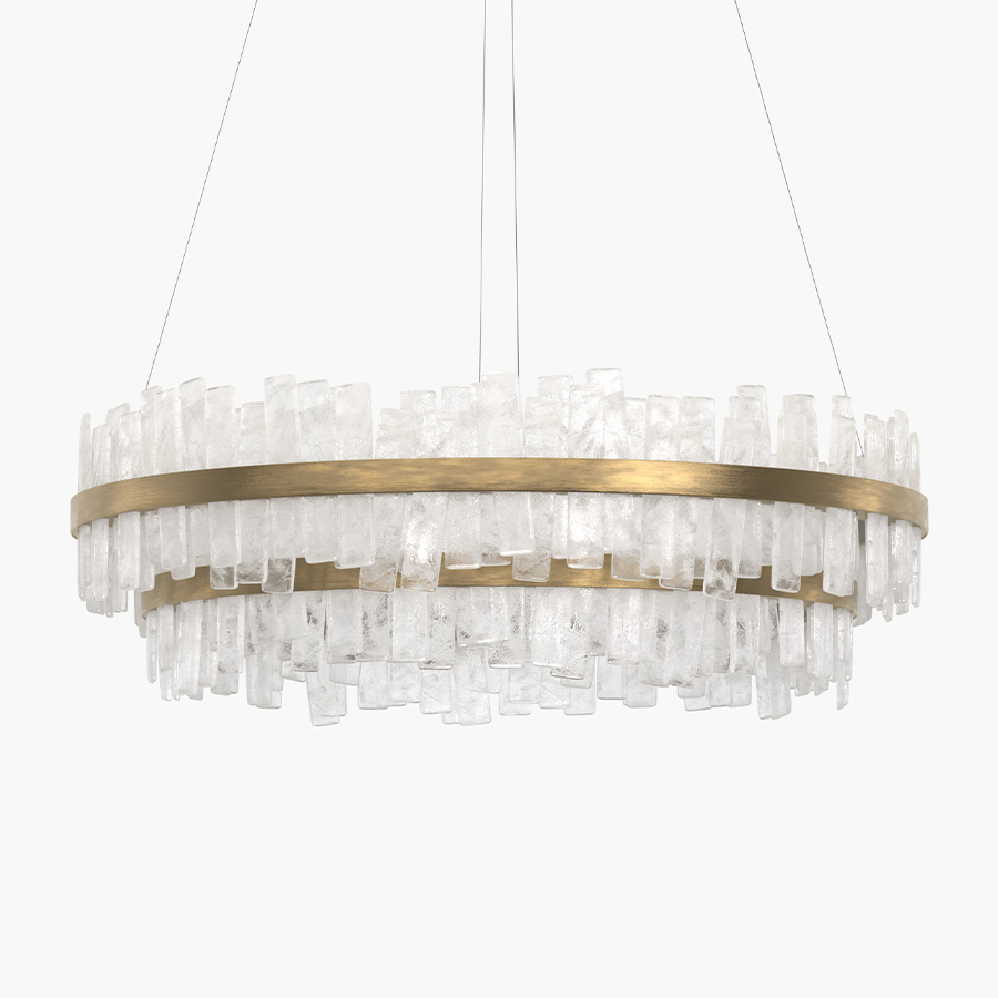 Aquitaine Chandelier-Double Tier