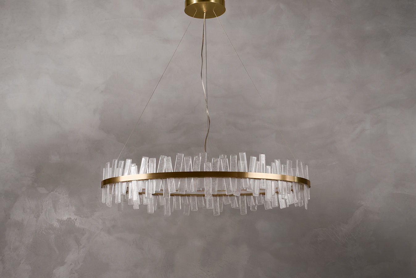 Aquitaine Chandelier-Single Tier Ellipse