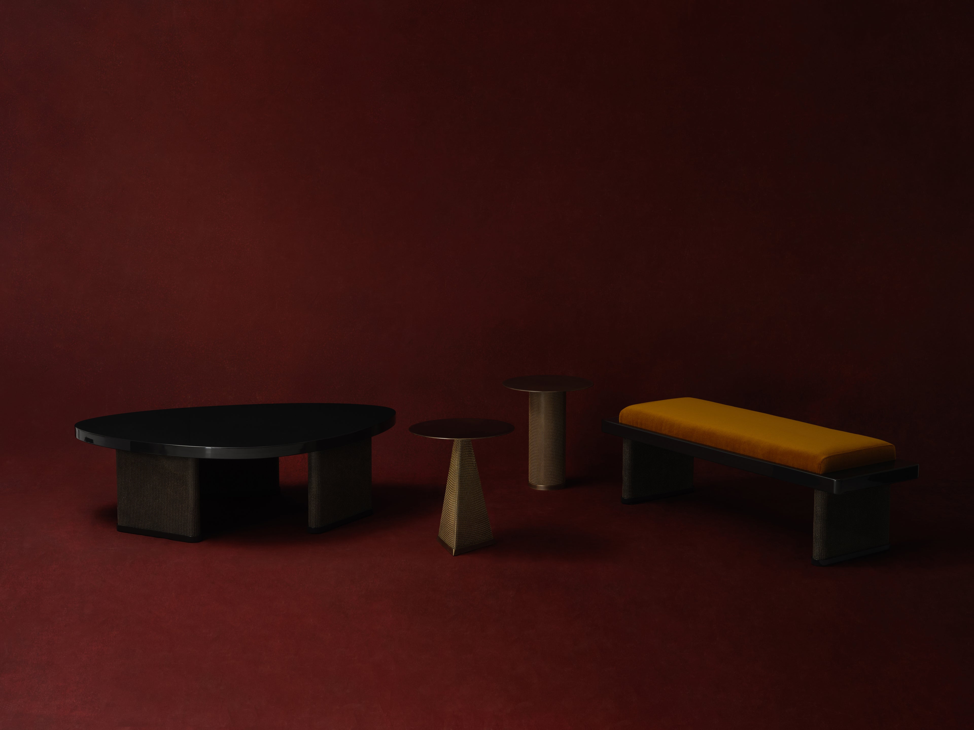 Armor Coffee Table Triangle