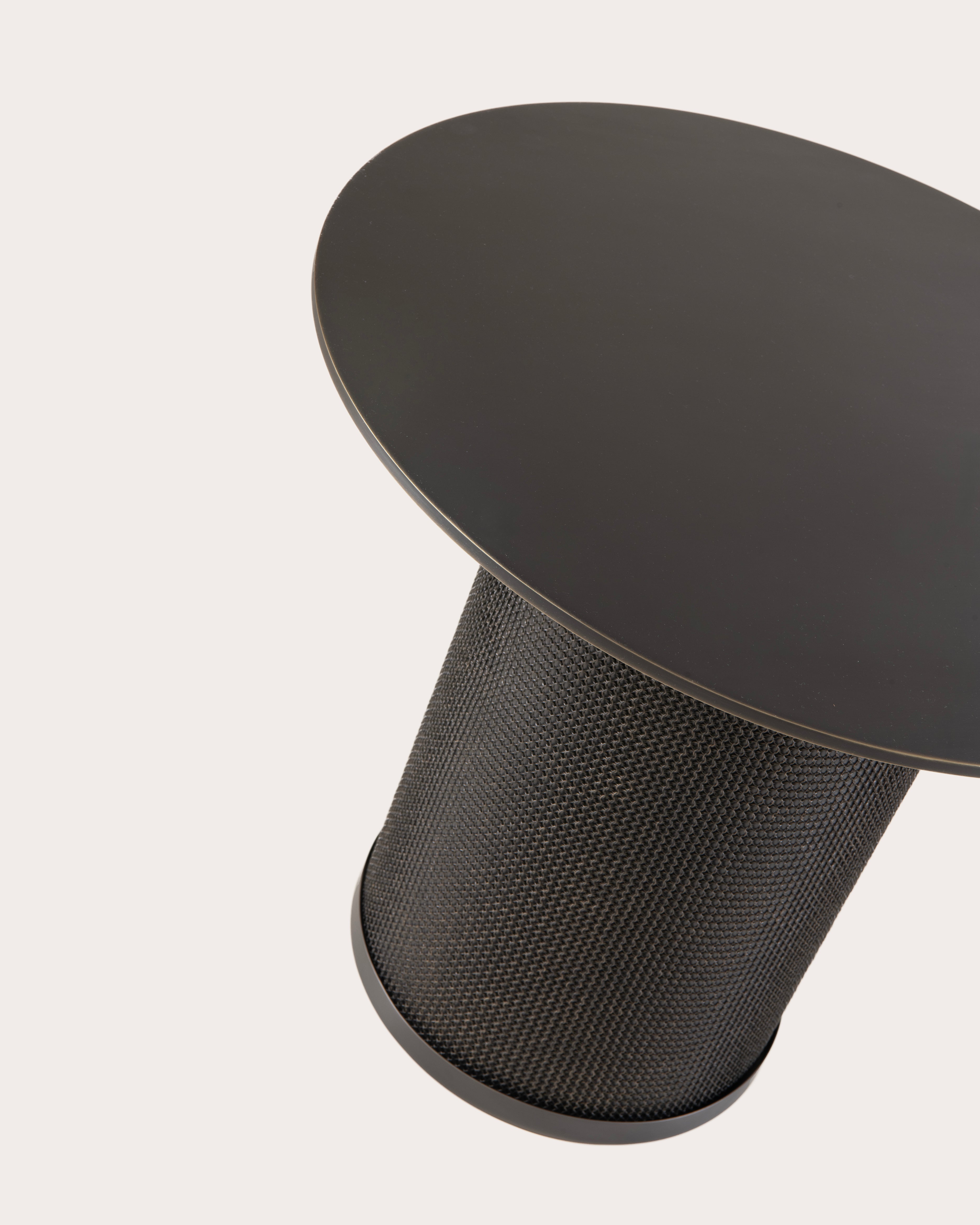 Armor Side Table Cylinder