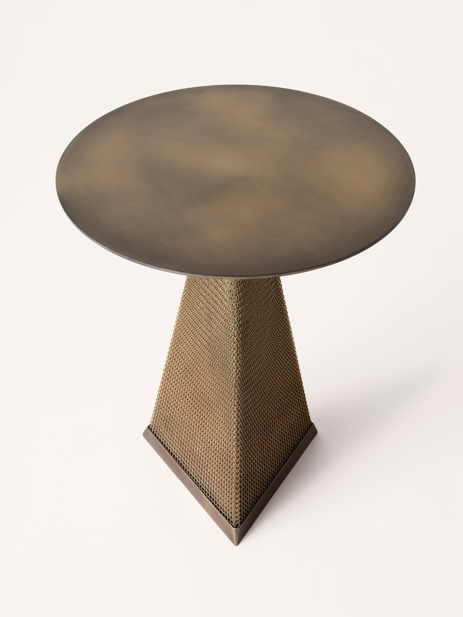 Armor Side Table Triangle