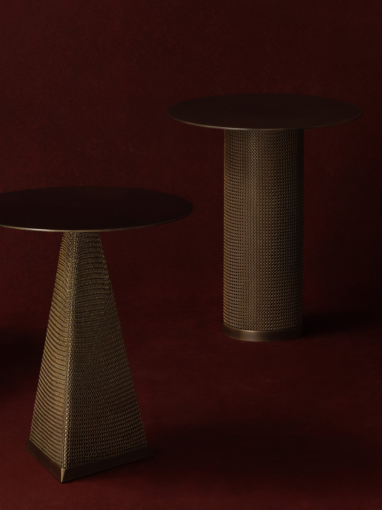Armor Side Table Triangle