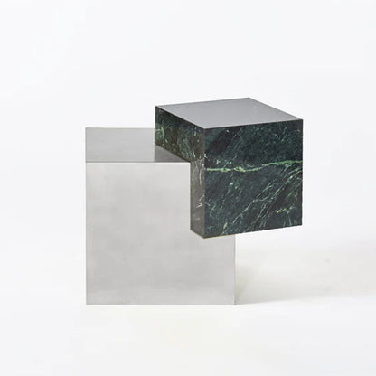 Askew Table Stone, Stainless Steel