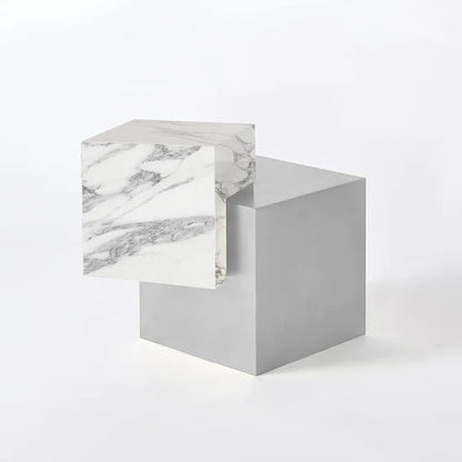 Askew Table Stone, Stainless Steel