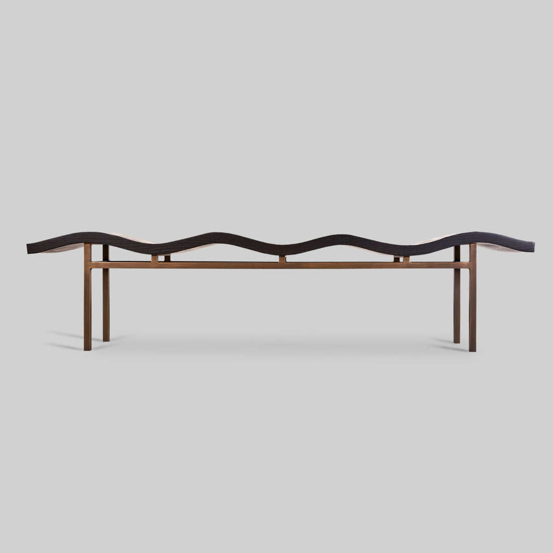 Bamboo Wave Bench