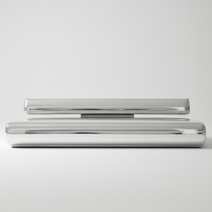 Beluga Sofa Chrome Vinyl