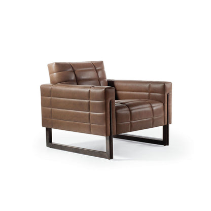 Adil Lounge Chair Wood