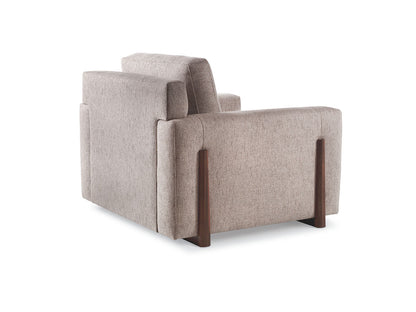 Egan Lounge Chair with Tapered Leg