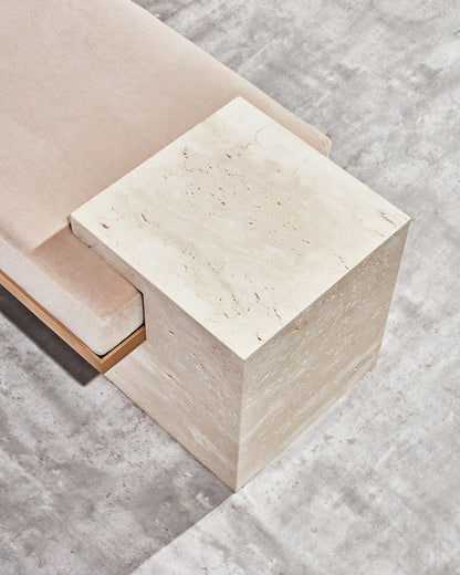 Coexist Bench Travertine