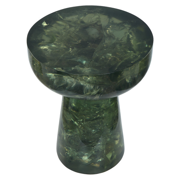 Ice Resin Clove Table (Green)