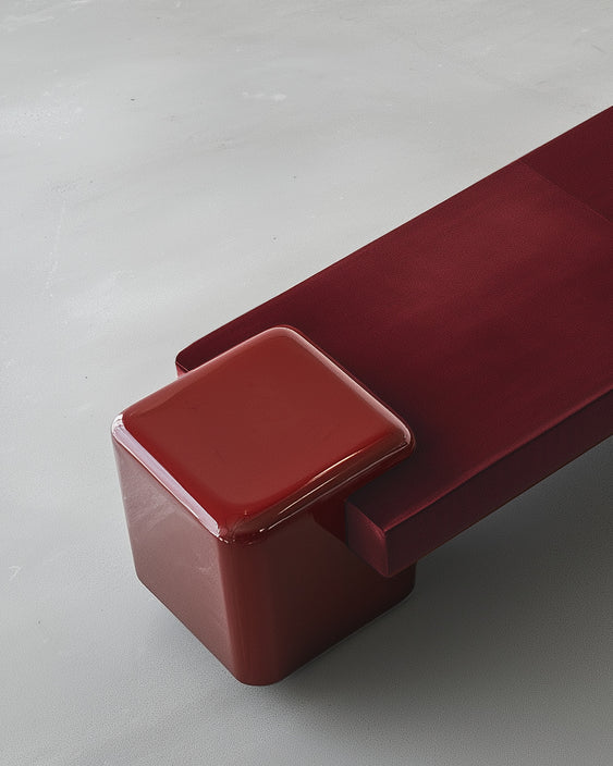 Redux Bench Lacquer Oxblood