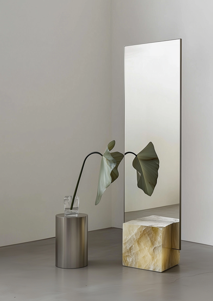 Coexist Mirror Stone, Nickel