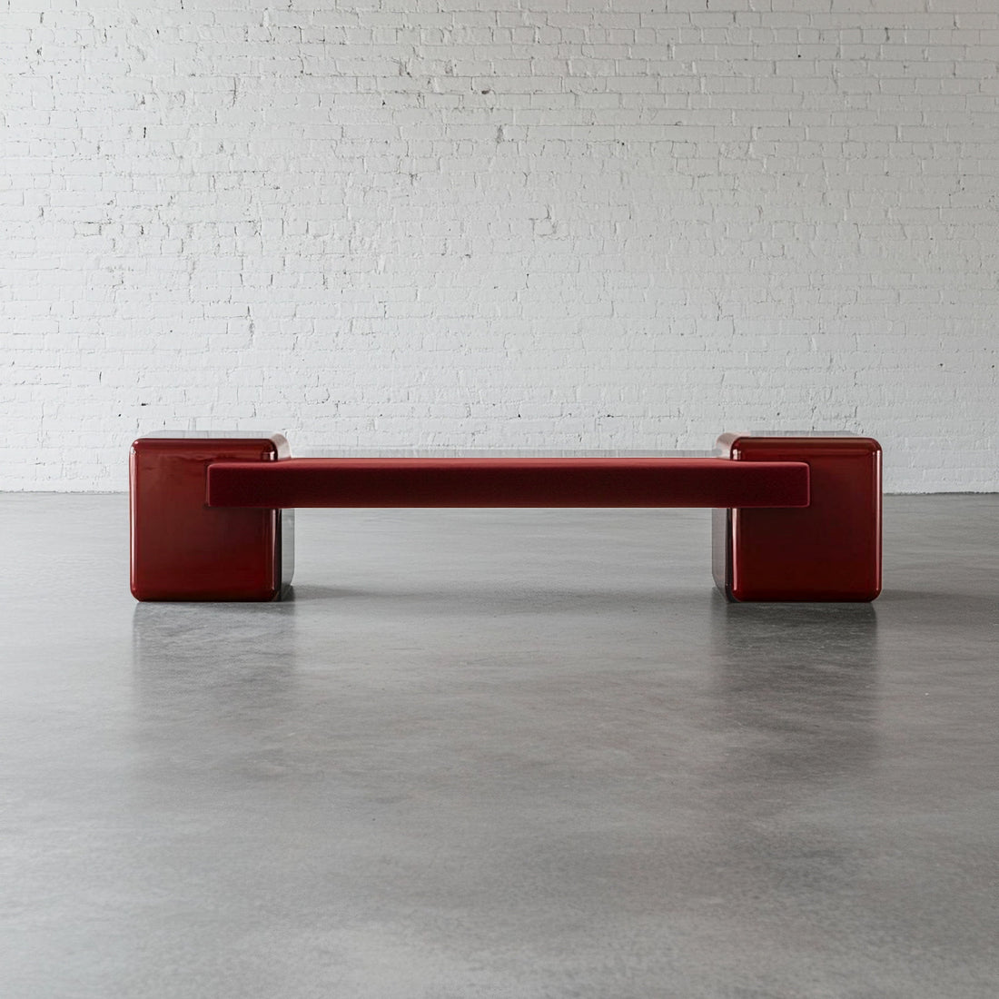 Redux Bench Lacquer Rouge