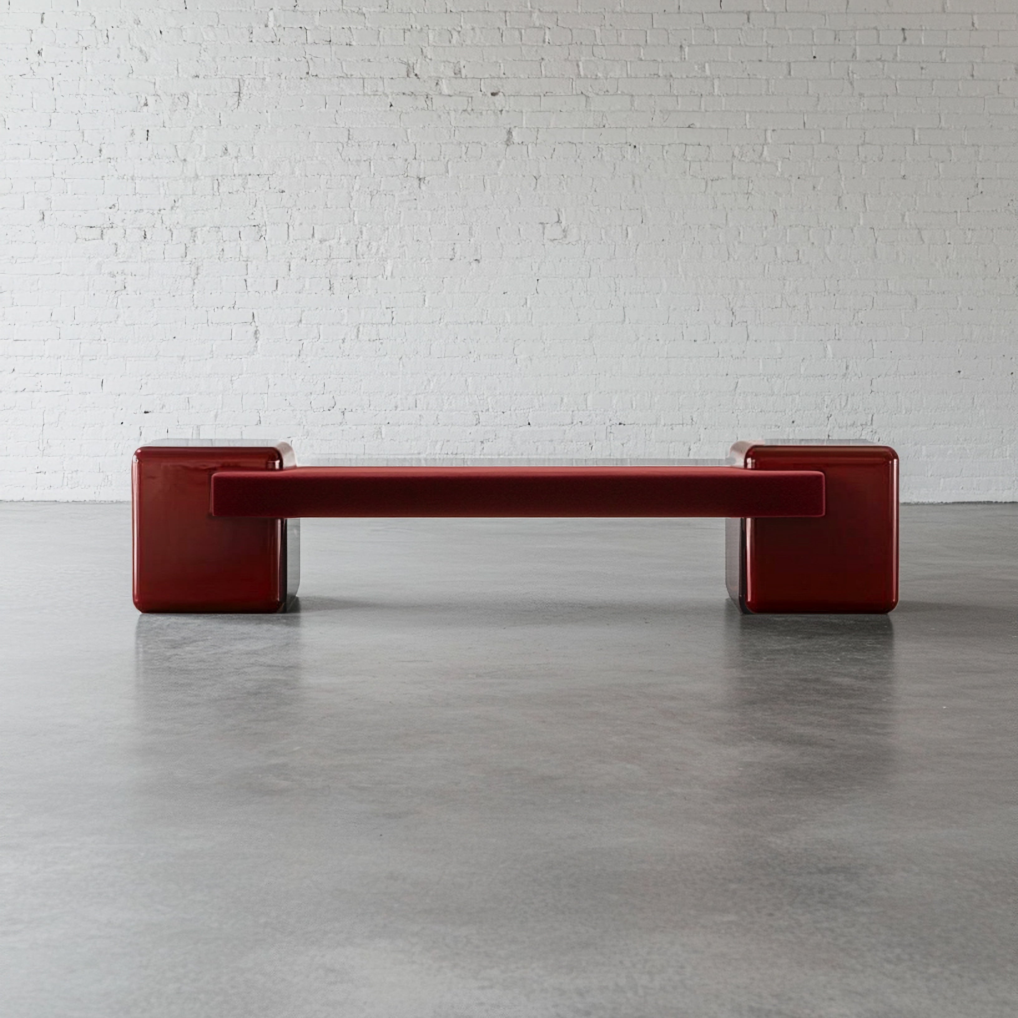 Redux Bench Lacquer Rouge