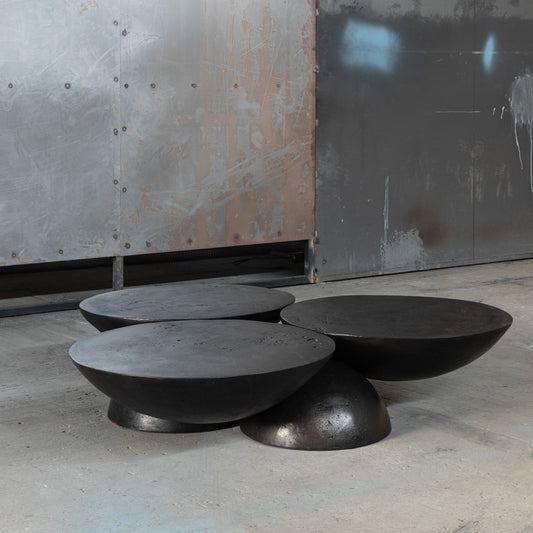 Copal Coffee Table in Patinated Bronze