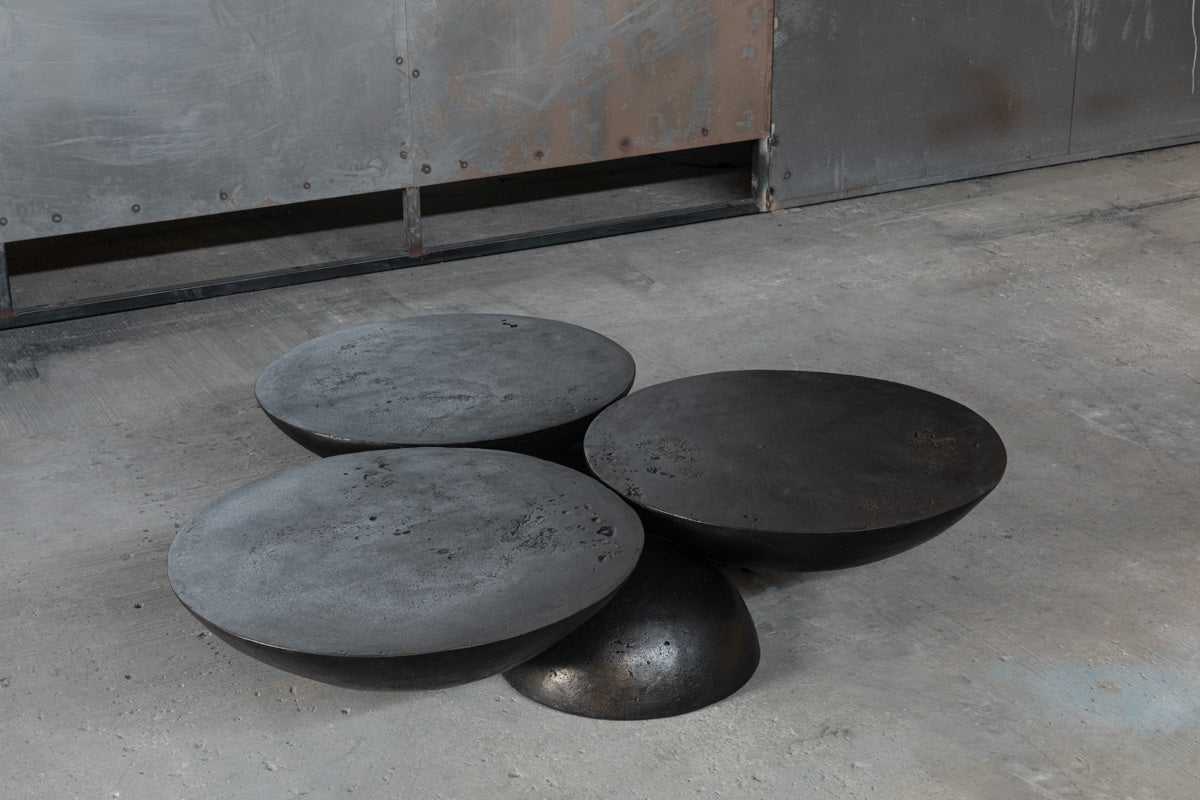 Copal Coffee Table in Patinated Bronze