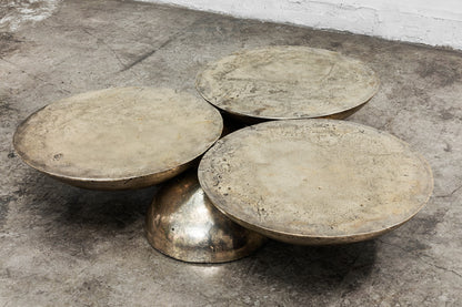 Copal Coffee Table Polished Bronze