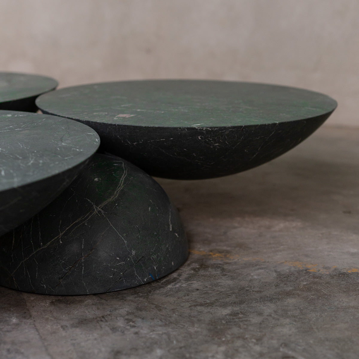 Copal Coffee Table in Green Tikal Marble