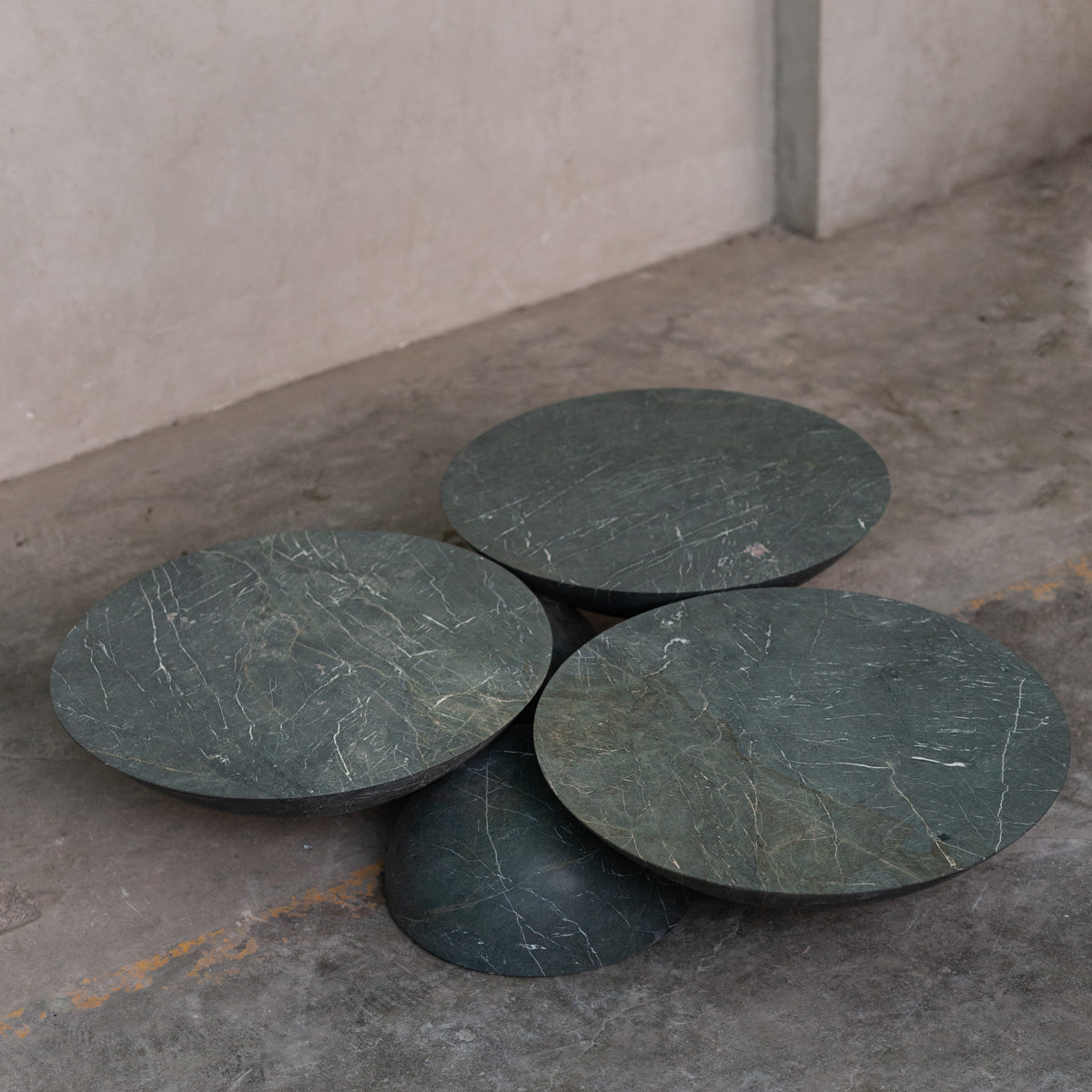 Copal Coffee Table in Green Tikal Marble