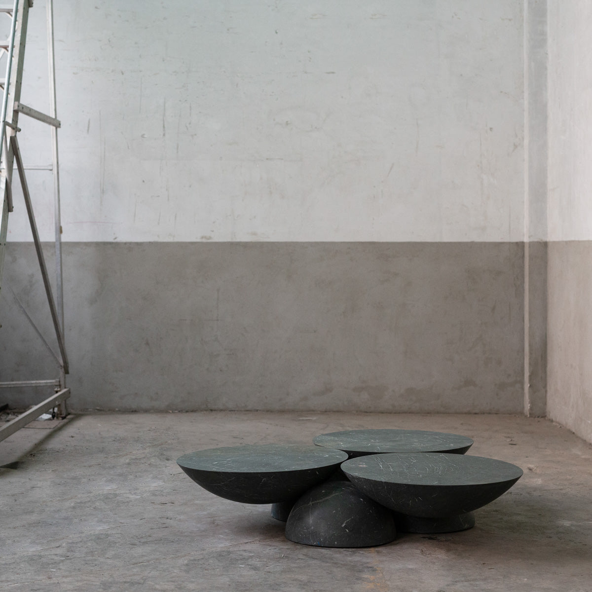 Copal Coffee Table in Green Tikal Marble