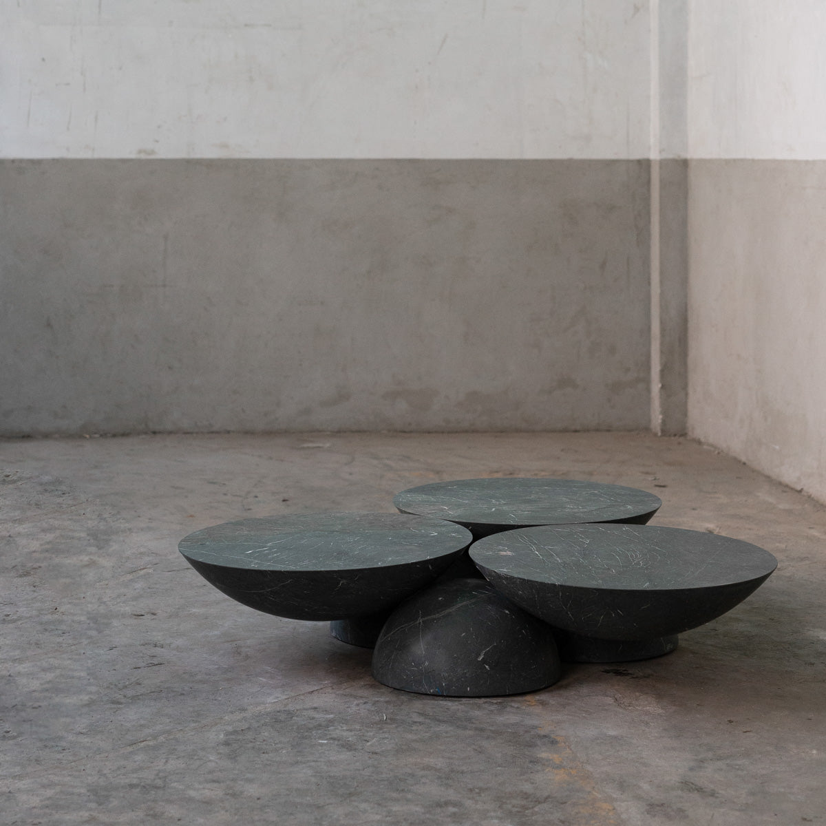Copal Coffee Table in Green Tikal Marble