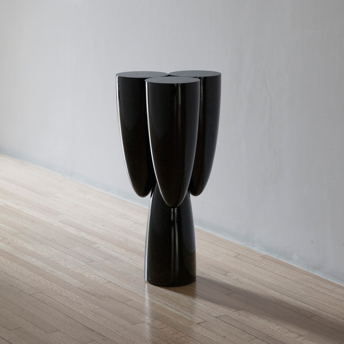 Copal Side Table in Obsidian