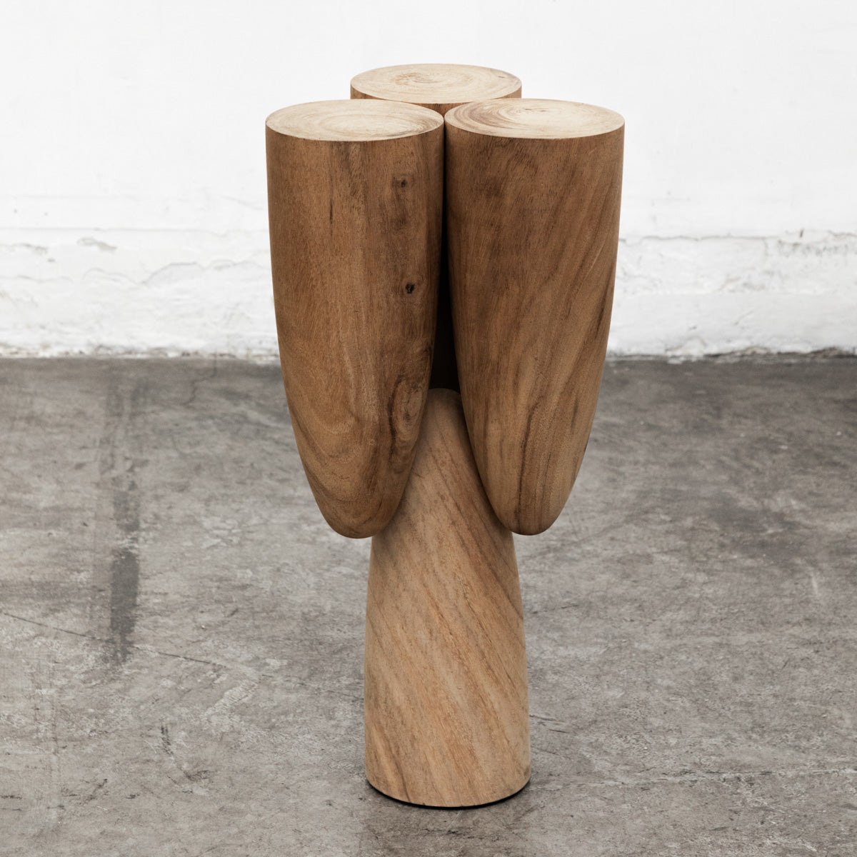 Copal Side Table in Parota Wood