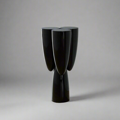 Copal Side Table in Obsidian